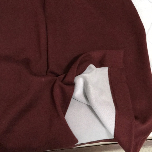 Talula Babaton Aritzia Rust Autumn Dress Size 0 Like New - Picture 8 of 10